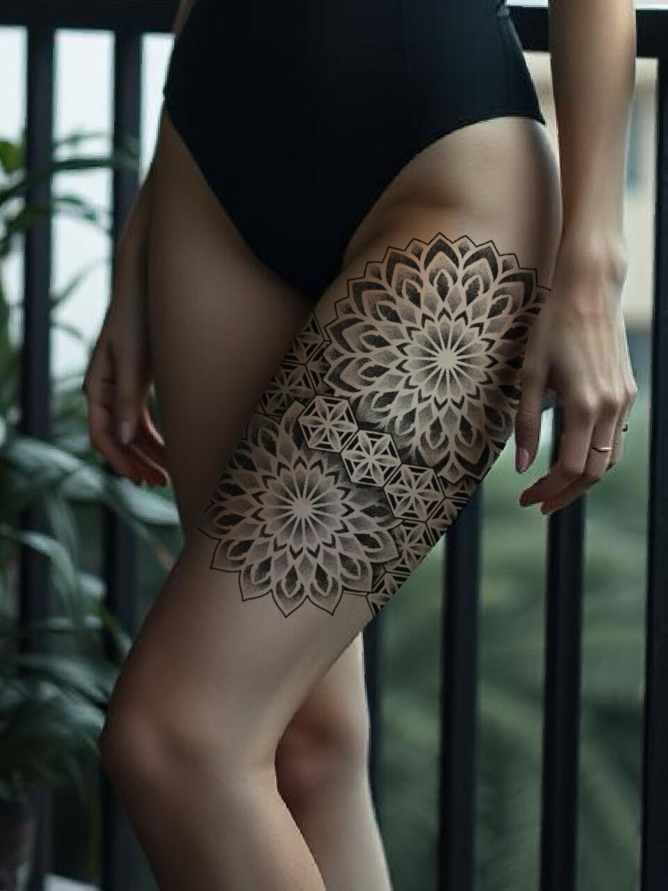 female PNG body models for tattoo mockups in Procreate — modelos PNG femeninos para tatuajes